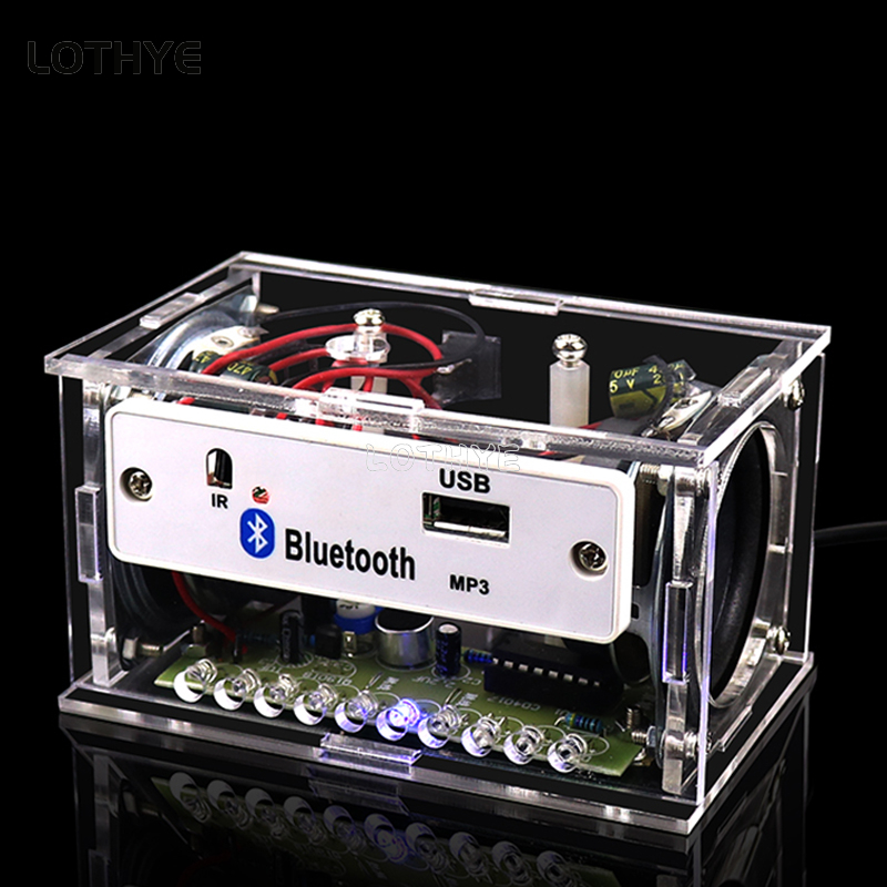 ミニアンプオーディオ Bluetooth 3W*2 スピーカ - Diy Electronics Project Kit のレビューと価格